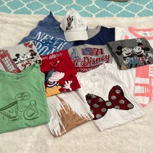 Collection of Disney World Park shirts!